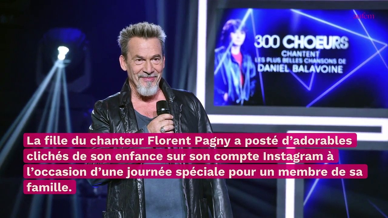 Florent Pagny : les photos touchantes de sa fille pour un évènement bien particulier