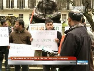 Kerajaan India digesa perketat undang-undang