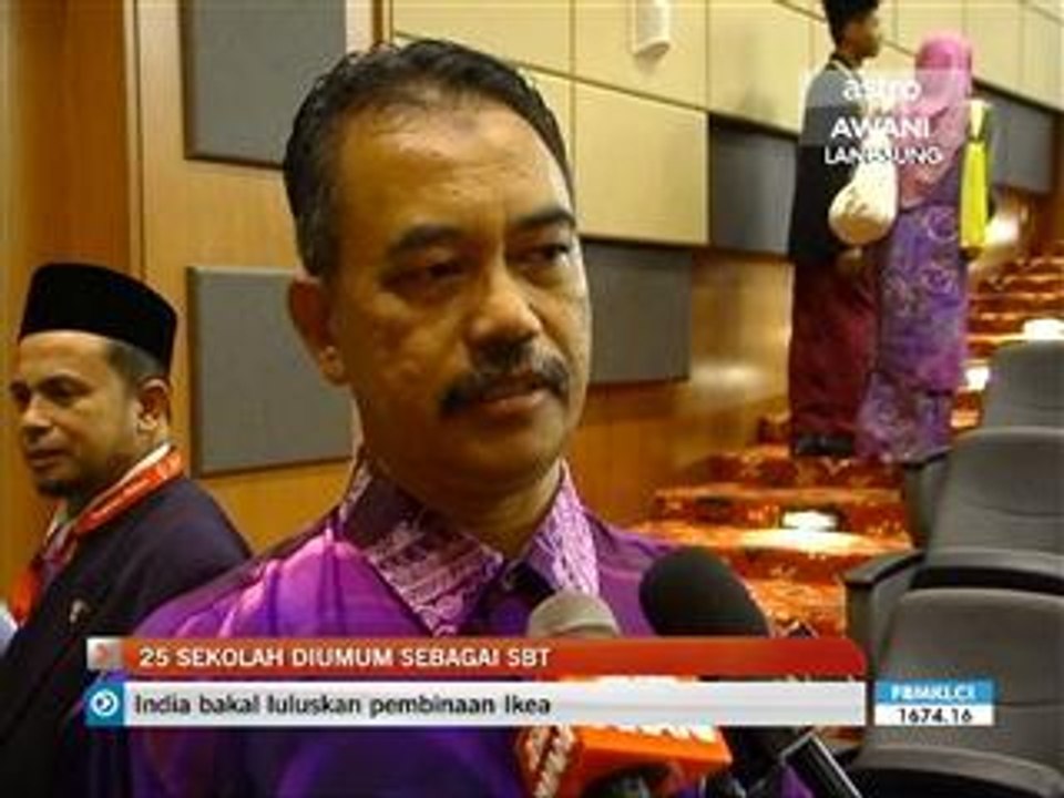 25 buah sekolah dipilih menjadi SBT