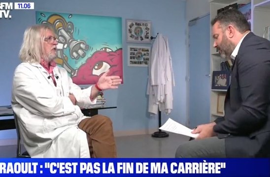 Didier Raoult tacle Bruce Toussaint