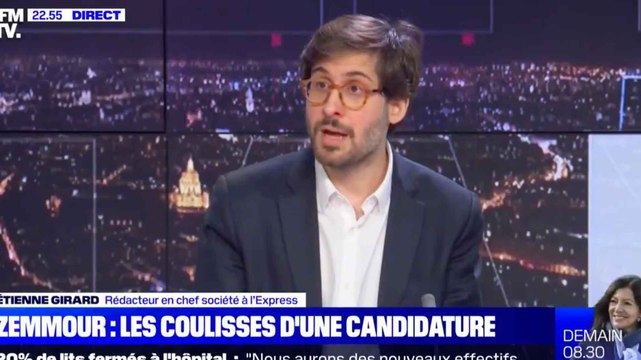 Étienne Girard: L'immense majorité des membres de la campagne d'Éric Zemmour sont persuadés que s'il n'y a pas Sarah Knafo, il n'y a jamais de can...