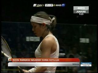 Nicol juara dunia buat kali ketujuh