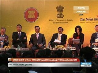 ASEAN-India setuju perdagangan bebas