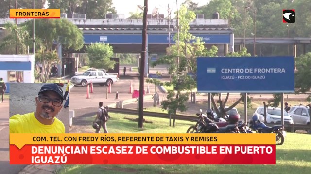 Denuncian escasez de combustible en Puerto Iguazú