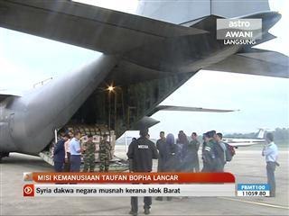 Misi kemanusiaan taufan Bhopa dilancar