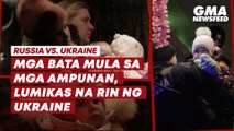 Russia vs Ukraine: Mga bata mula sa mga ampunan, lumikas na rin ng Ukraine | GMA News Feed