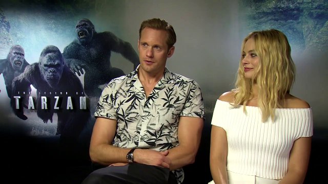 FILMSTARTS-Interview zu Legend of Tarzan mit Alexander Skarsgard, Margot Robbie, Christoph Waltz, David Yates & David Barron