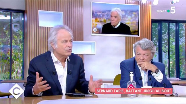 Franz-Olivier Giesbert se confie sur le combat de Bernard Tapie contre le cancer