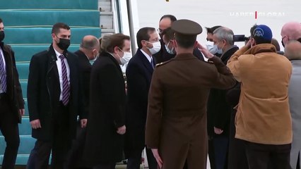 İsrail Cumhurbaşkanı Isaac Herzog Ankara'ya geldi
