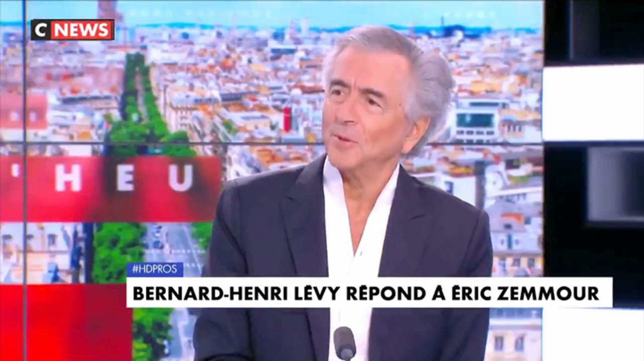 Bernard-Henri Lévy répond à Eric Zemmour qui l'a qualifié de "traître"
