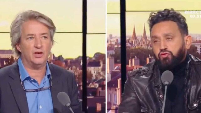 Cyril Hanouna sur RMC : Mon plateau de télé, c'est la vie. Eric Naulleau et Yassine Belattar sont deux adultes, je n'en suis pas responsable