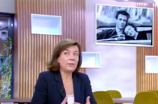 Carole Amiel dernière compagne d'Yves Montand dans C a vous