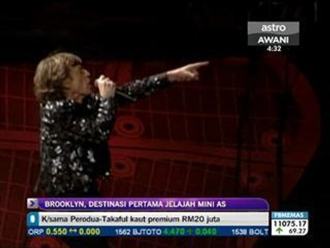 Brooklyn destinasi pertama Rolling Stones