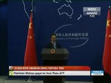 China beri amaran awal kepada PBB