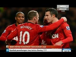 Man United kukuhkan kedudukan dalam liga