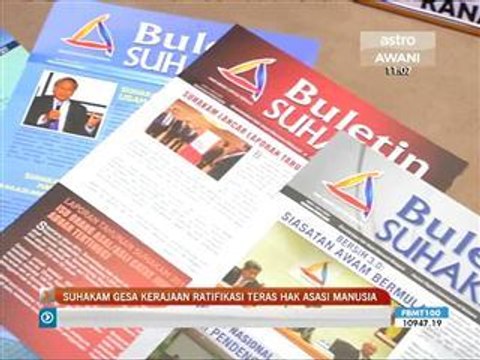 Suhakam gesa kerajaan ratifikasi hak asasi