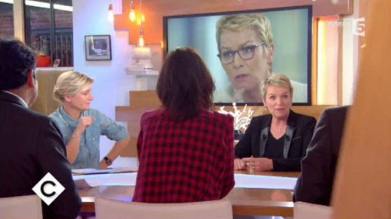 Elise Lucet dans C à vous