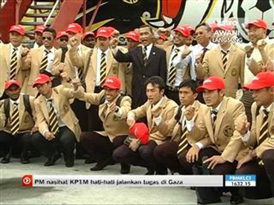 Harimau Malaya berangkat ke Thailand