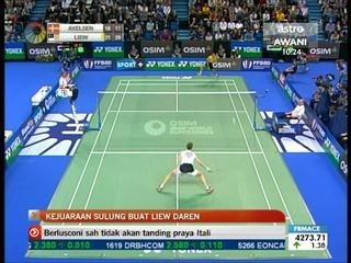 Liew Daren Muncul Juara