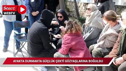 Seray Sever babasını gözyaşlarıyla son yolculuğuna uğurladı