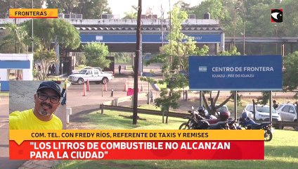 "Los litros de combustible no alcanzan para la ciudad"