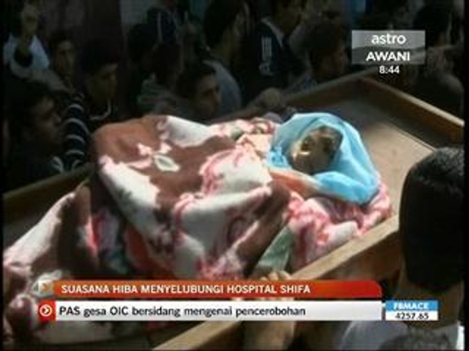 Suasana hiba selubungi Hospital Shifa