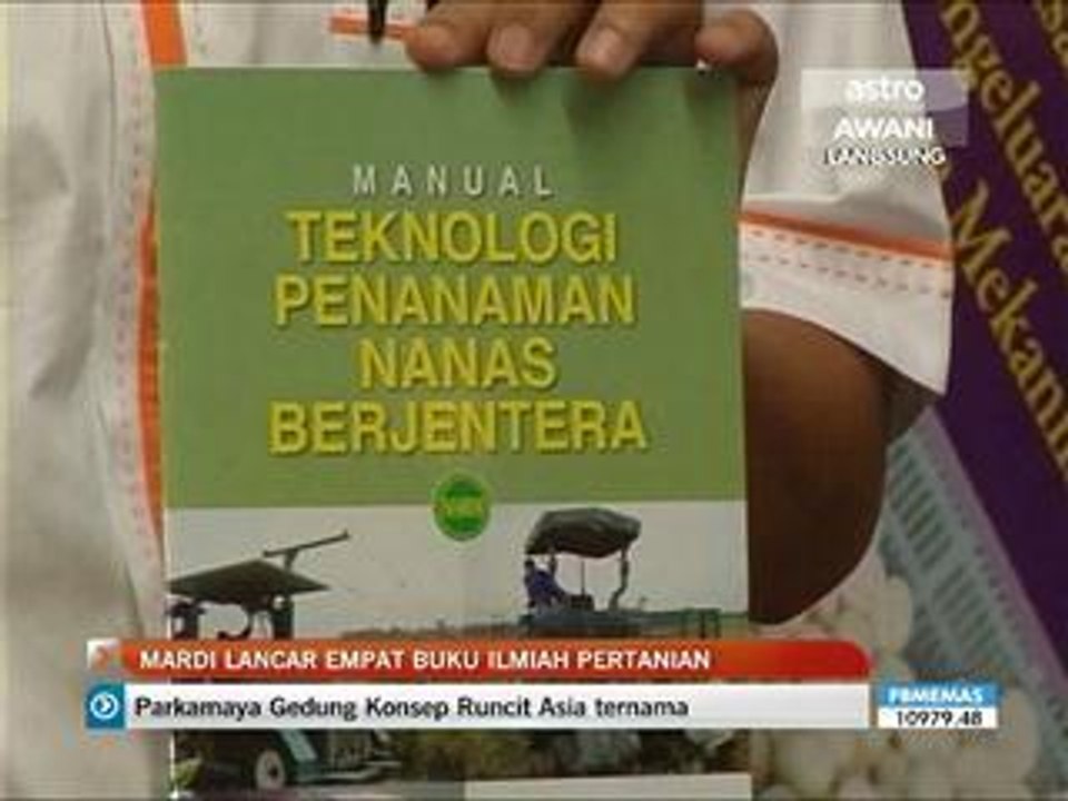Mardi terbit buku pertanian
