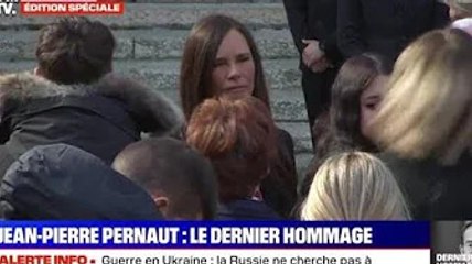 Obsèques de Jean-Pierre Pernaut : Nathalie Marquay et ses enfants unis dans la douleur