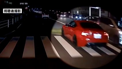 国道で車4台絡む衝突事故　ドラレコに映る赤いハチロク　以前から繰り返し危険運転か＝福岡県苅田町