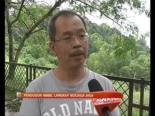 Penduduk Ambil Langkah Berjaga-jaga