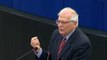 Josep Borrell pide a los europeos que 