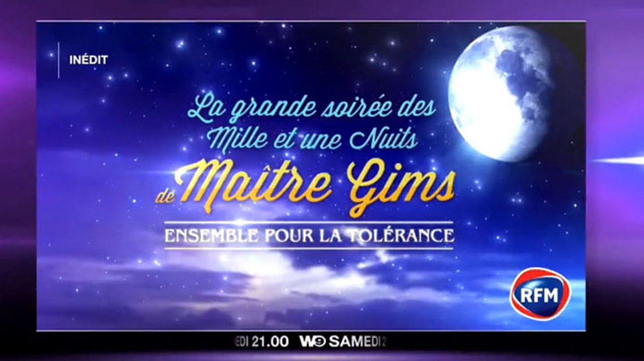 La grande soirée des Mille et une nuits de Maître Gims - 28 10 17 - W9