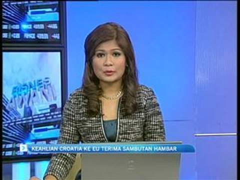 Keahlian Coatia ke EU disambut hambar