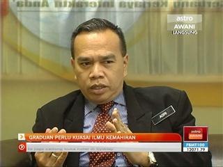 Graduan perlu kuasai ilmu kemahiran