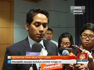 Revington kekal Ketua Jurulatih Hoki Kebangsaan