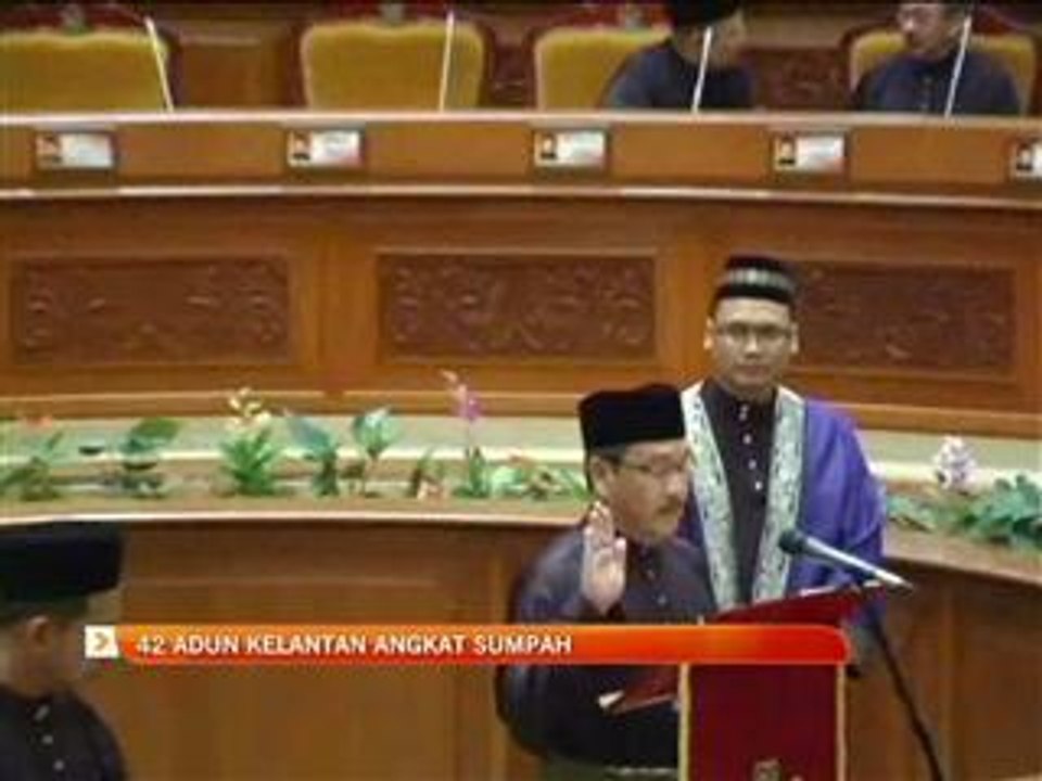 42 ADUN Kelantan angkat sumpah
