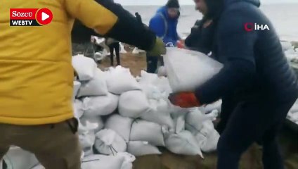 Odessa halkı Rus çıkarmasına karşı sahildeki hazırlığını sürdürüyor