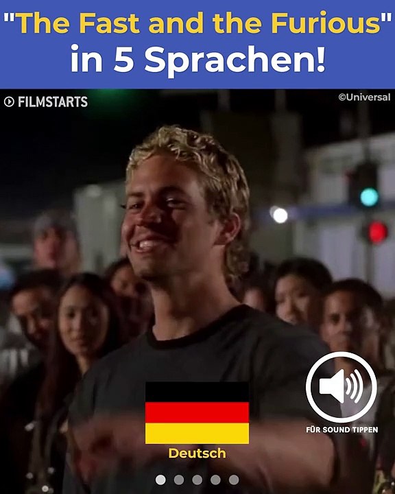 The Fast and the Furious: Dom und Brian in 5 verschiedenen Sprachen! (FILMSTARTS-Original)