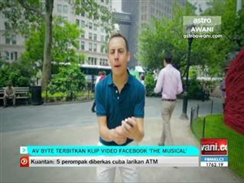 AV Byte terbit klip video Facebook 'The Musical'