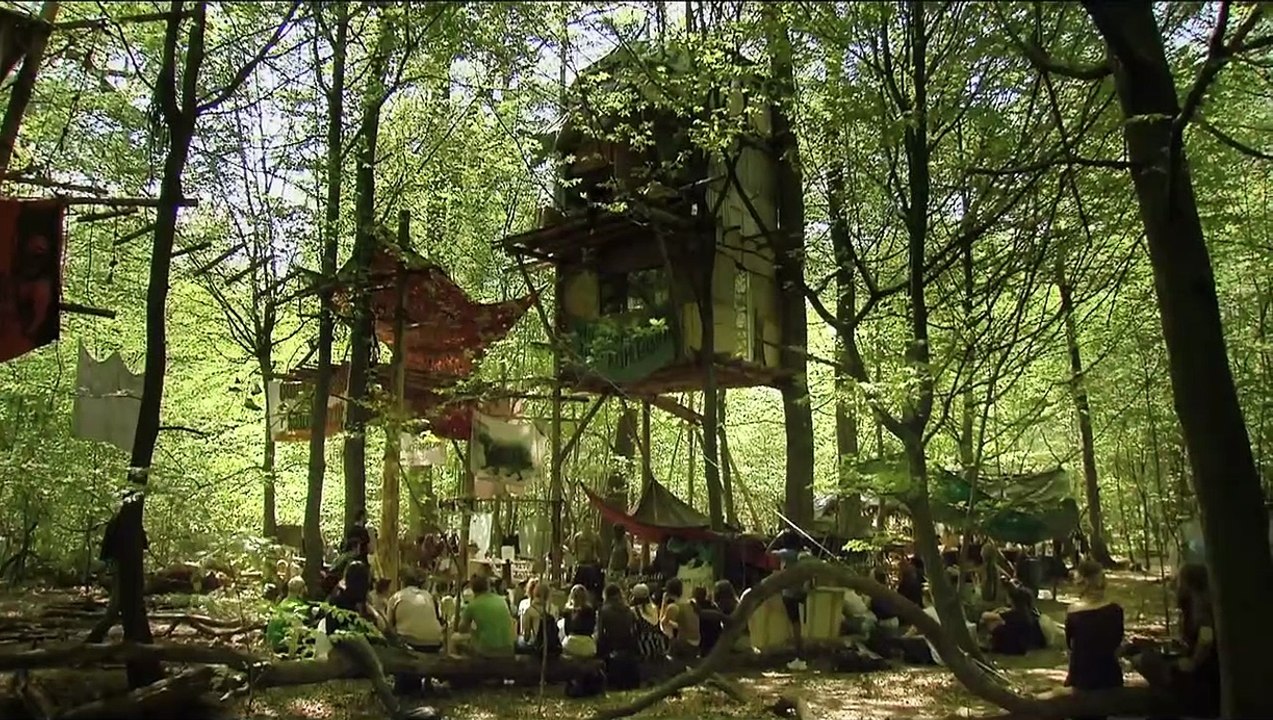 Die rote Linie – Vom Widerstand im Hambacher Forst Trailer DF