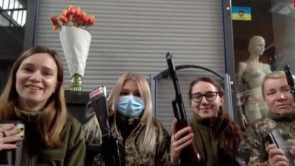 Russia-Ukraine war: Meet the women who joined Ukraine's Territorial Army to defend their country 