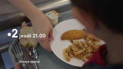 Envoyé spécial  - cauchemar à la cantine - france 2 - 15 11 18