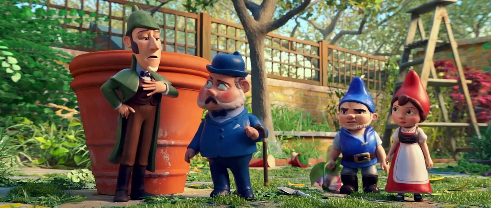 Sherlock Gnomes Trailer (2) DF