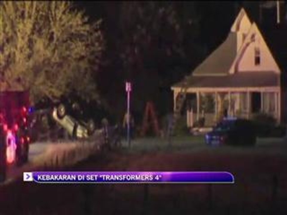 Kebakaran di set 'Transformer 4'