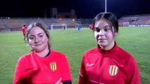 Interview maritima: Kaïna et Tasmine du FC Martigues après le match des droits des femmes