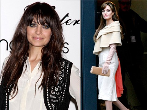 Angélina Jolie et Nicole Richie : Les deux belles sont à Paris !