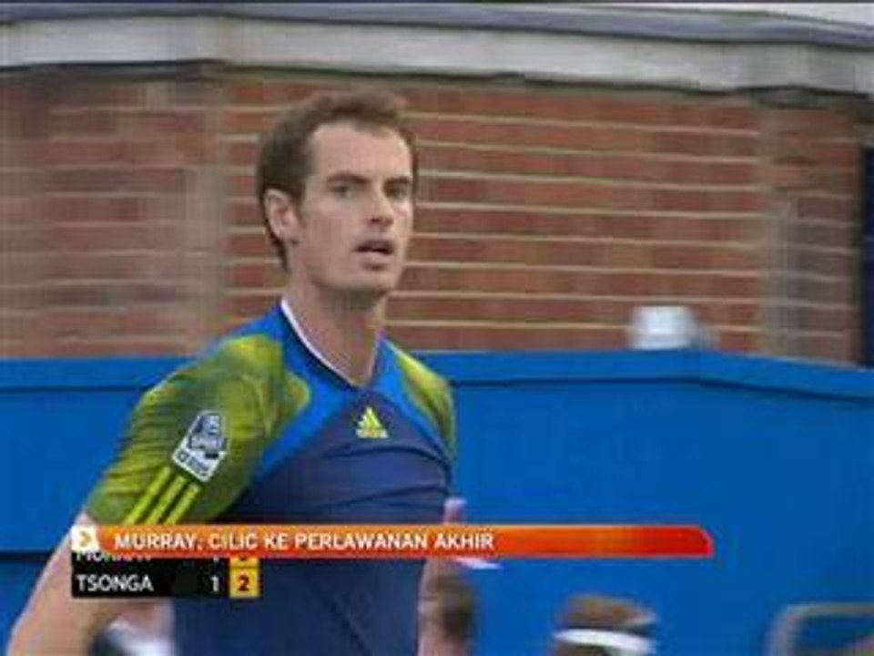 Murray, Cilic ke perlawanan akhir
