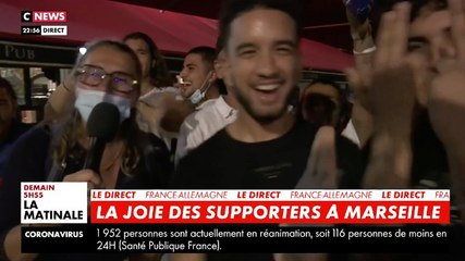 Zapping du 16/06 : Duplex mouvementé à Marseille après la victoire des Bleus