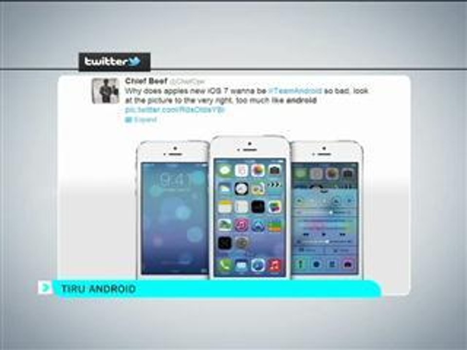 IOS 7 tiru Android?