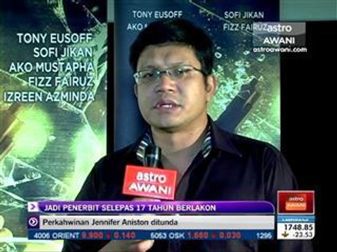 Akoo Mustapha jadi penerbit